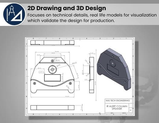 2D and 3D Drawing Service image